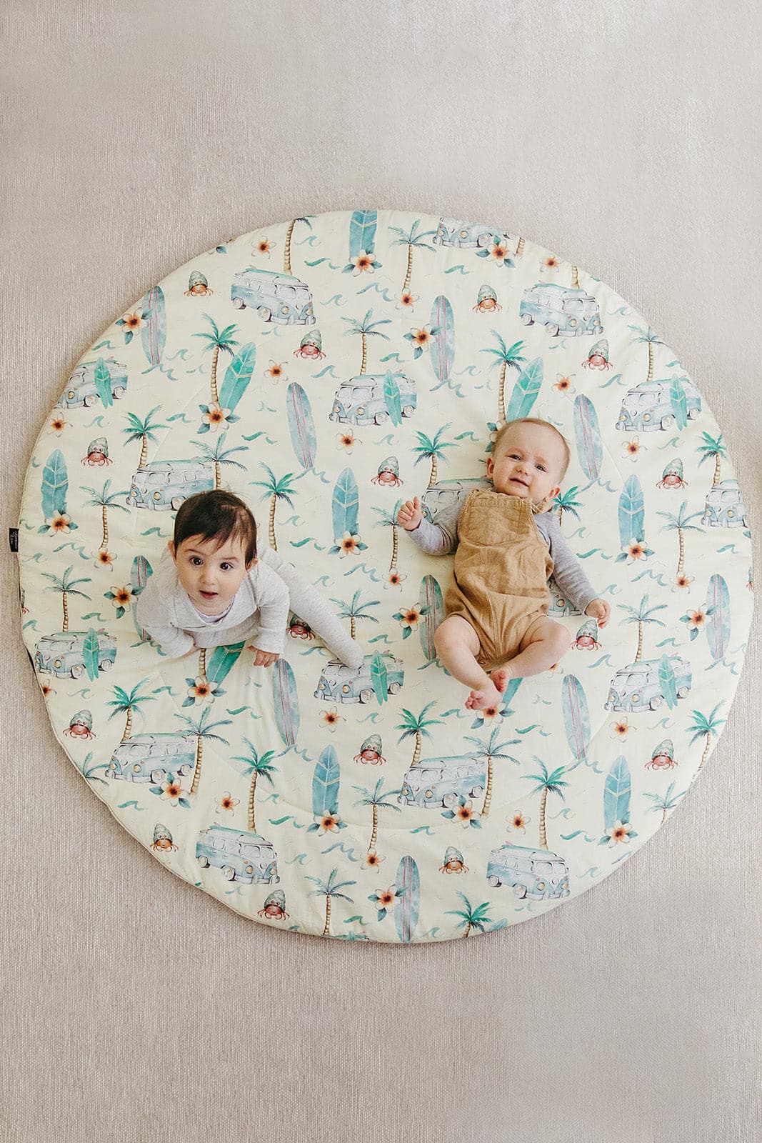 On the Road Again Baby Play Mat