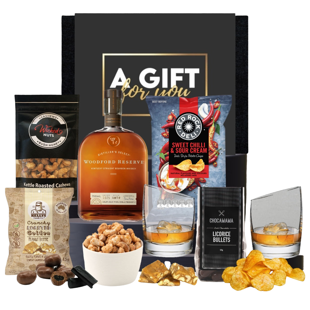 Men's Classic Woodford Whiskey Hamper