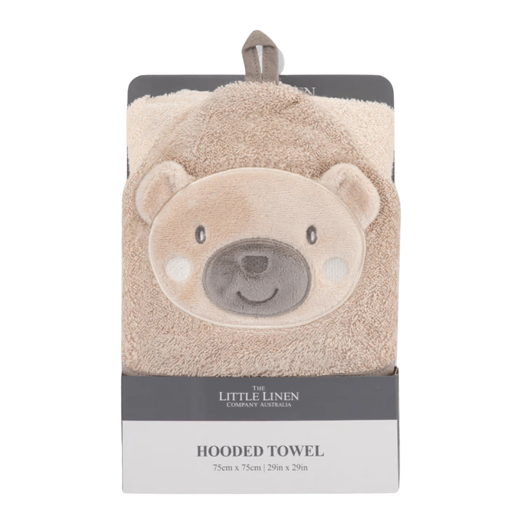 TLLC Character Hooded Towel - Nectar Bear