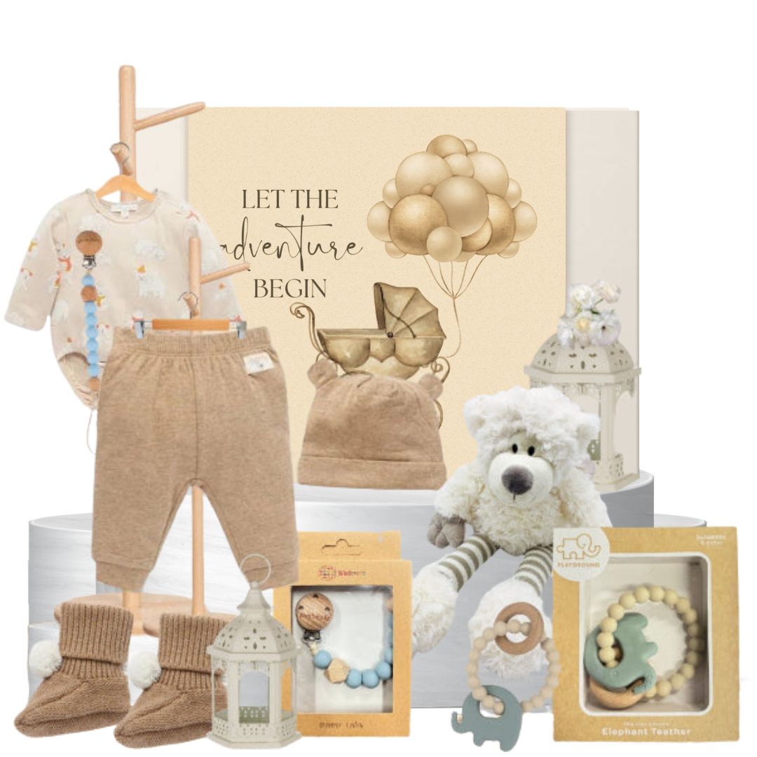 Neutral Baby Birthday Hamper