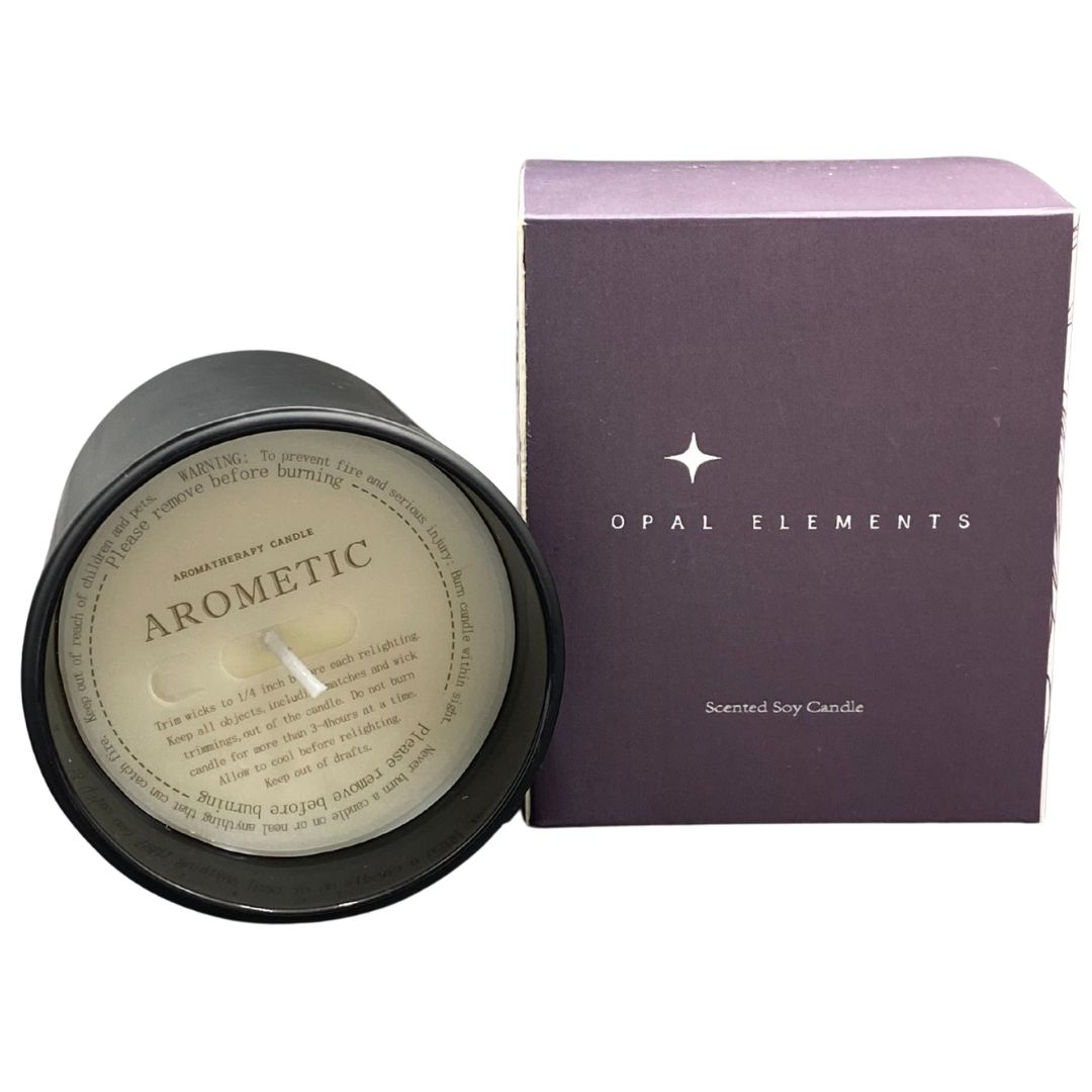 OPAL ELEMENTS PLUM SOY CANDLE