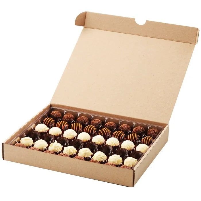 Chocolatier Milk, Dark and White Truffle Assortment 566g