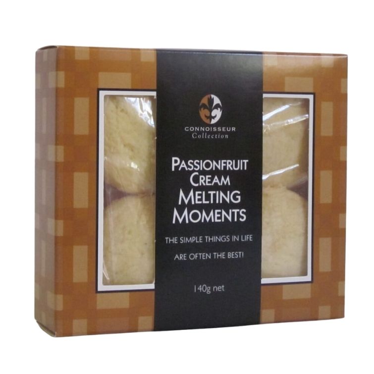 Passionfruit Creme Melting Moments