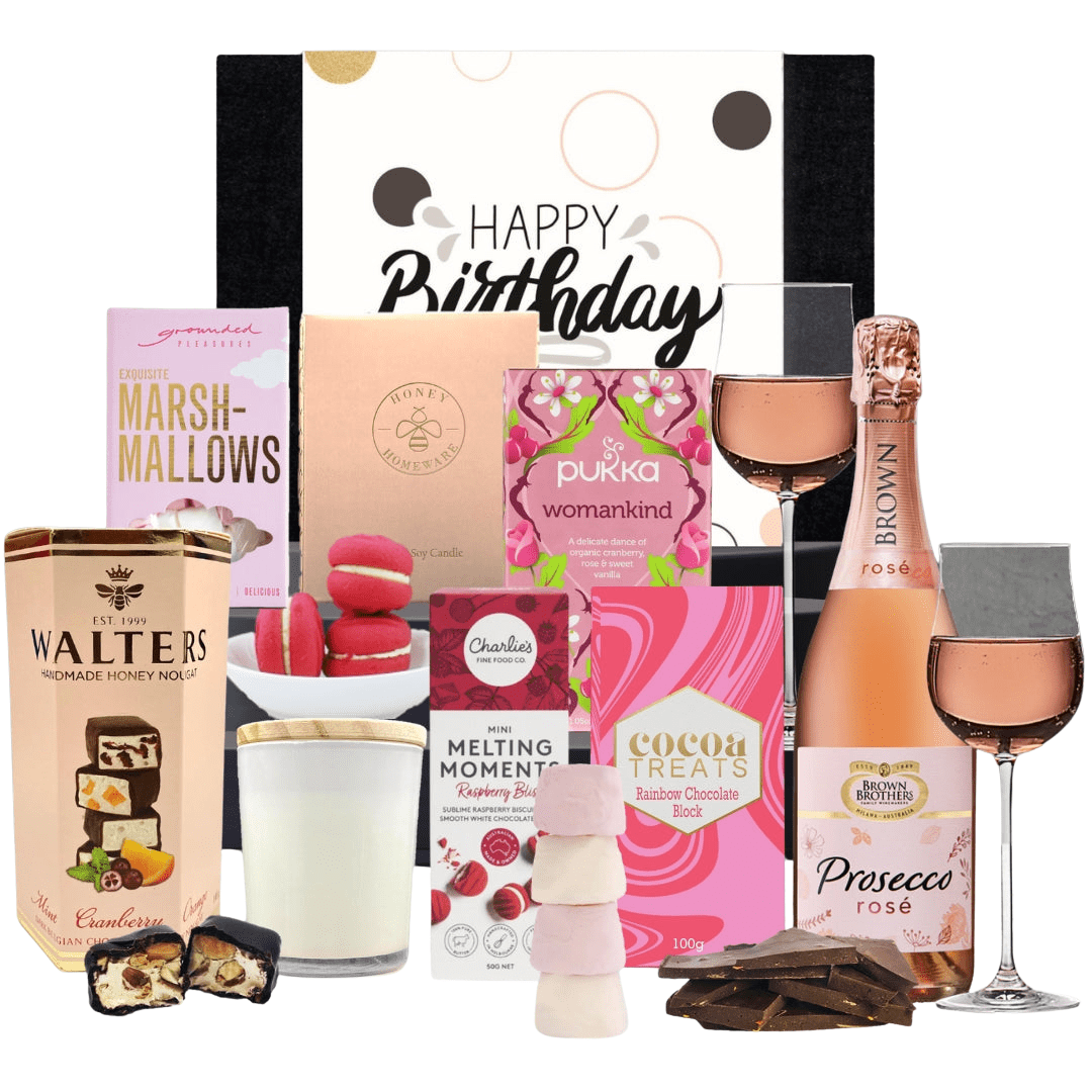 Prosecco Rose Birthday Hamper