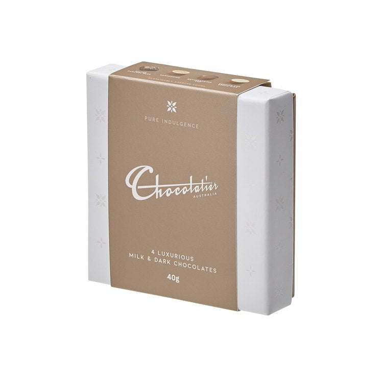 Chocolatier Pure Indulgence Milk & Dark Chocolates 40g