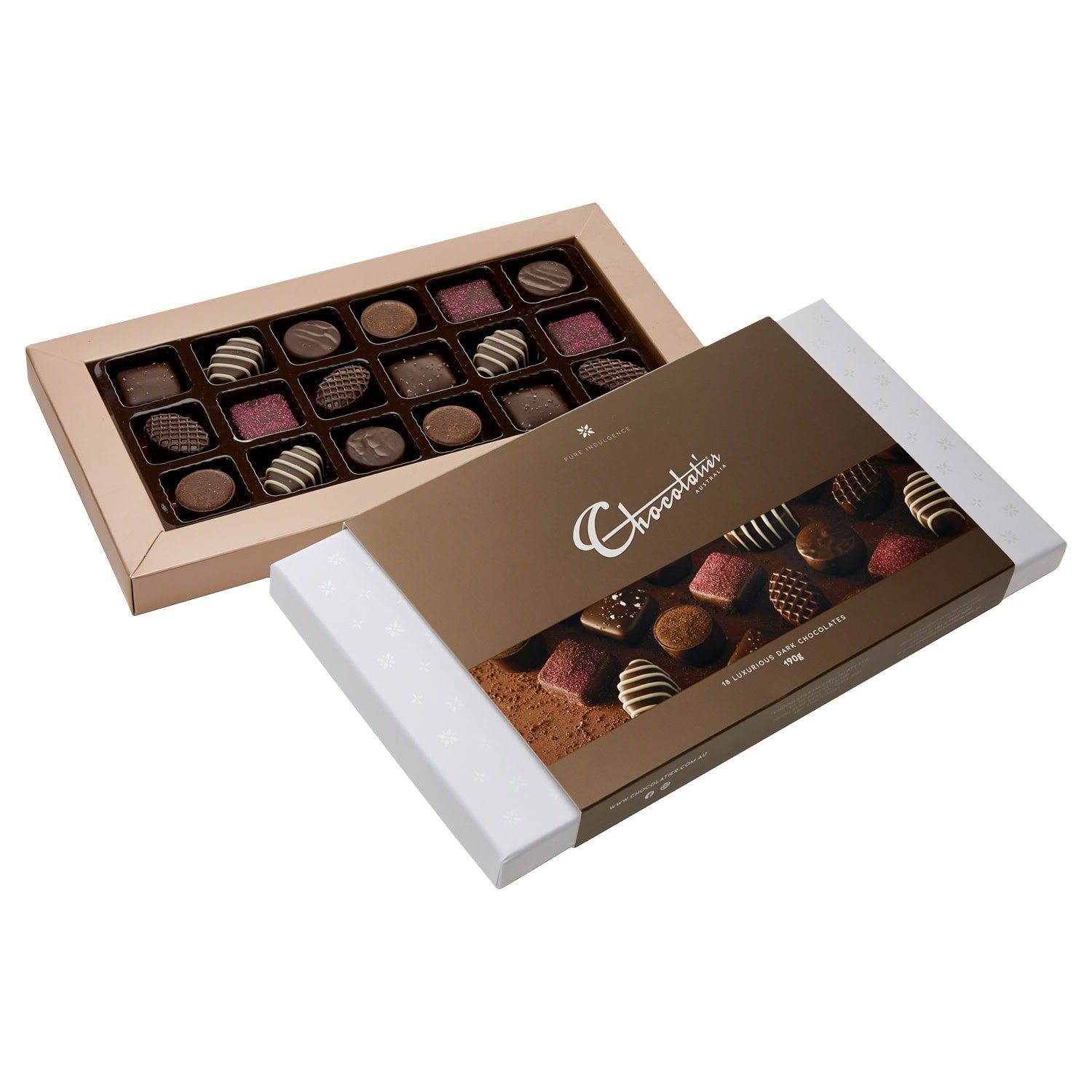 Chocolatier Pure Indulgence Dark Chocolates 190g