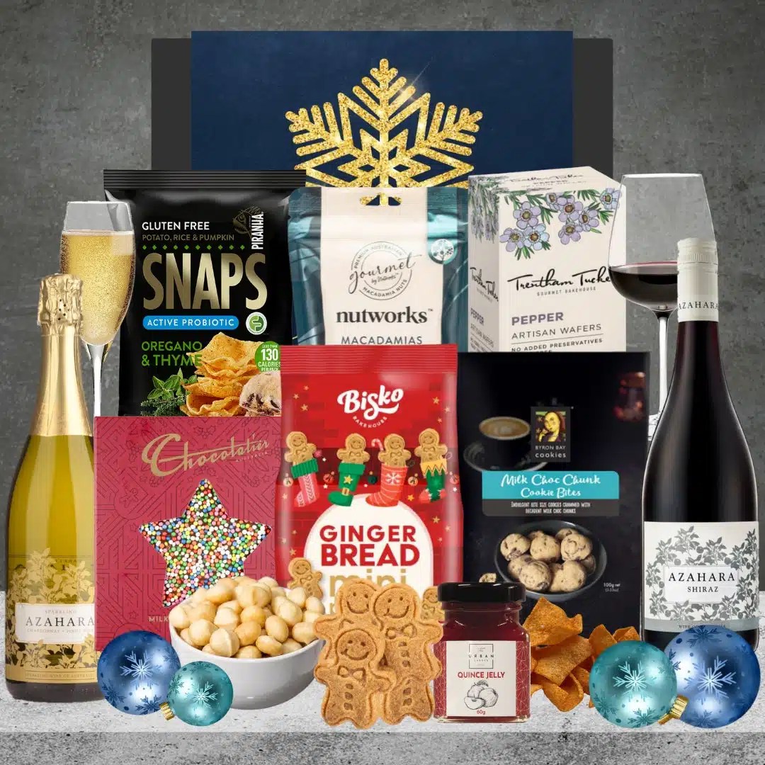 Hampers Galore Red & White Wine Christmas Hamper