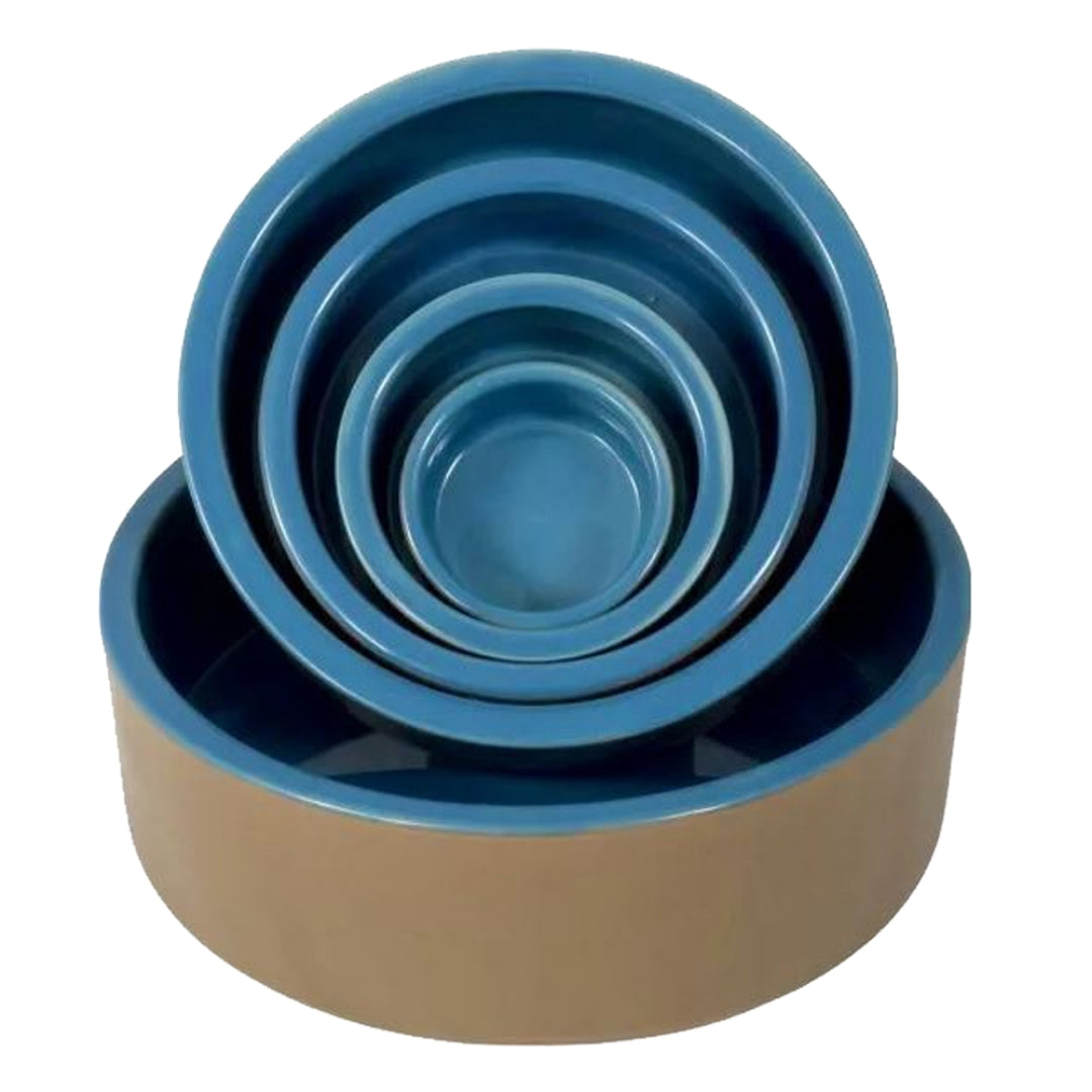 SHOWMASTER DELUXE CERAMIC BOWL BLUE 11