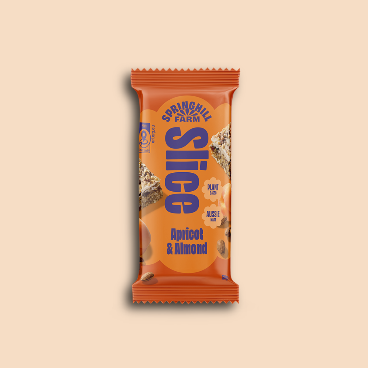 Springhill Farm Apricot and Almond 50g