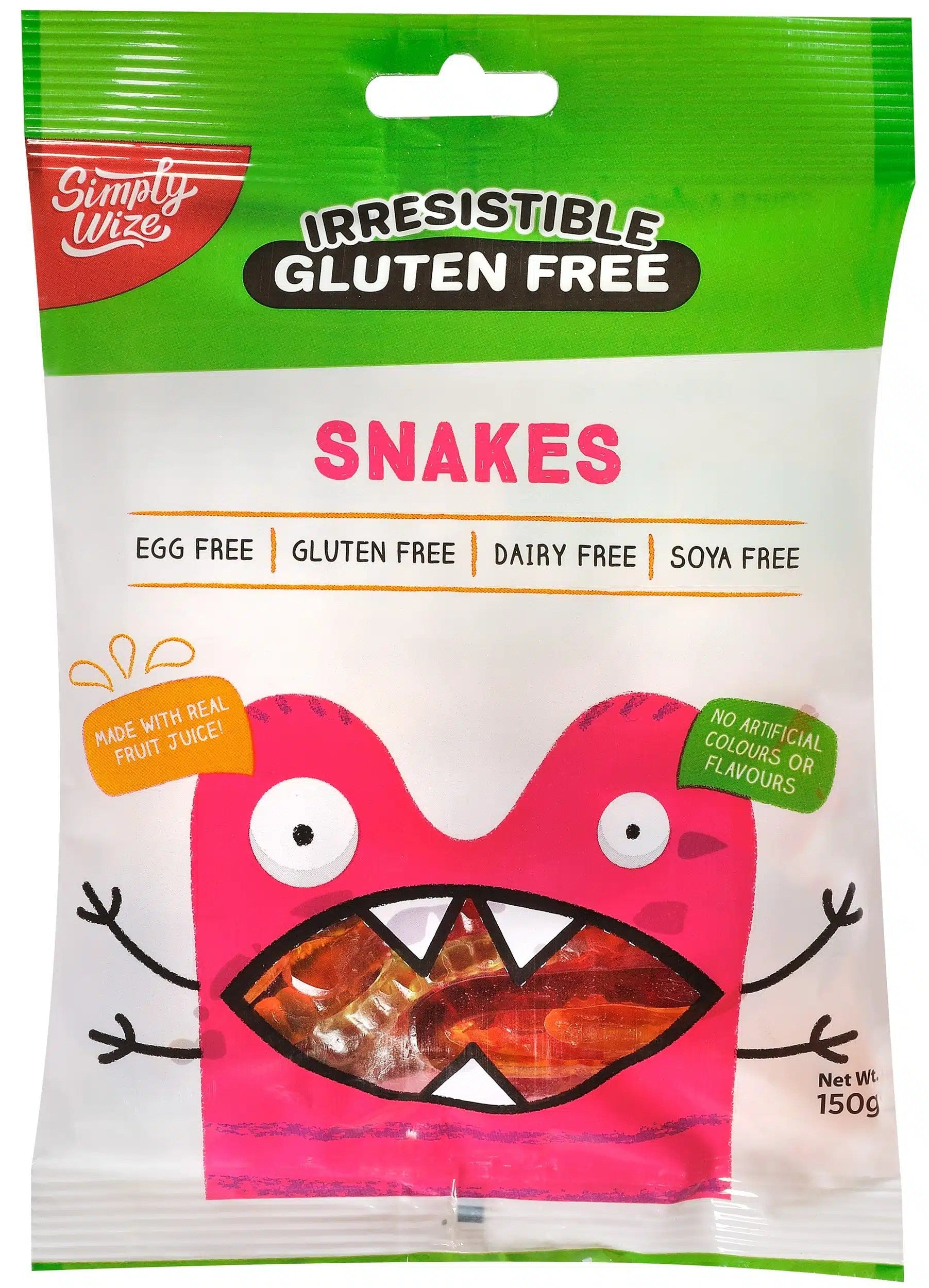Simply Wize Snakes 150g
