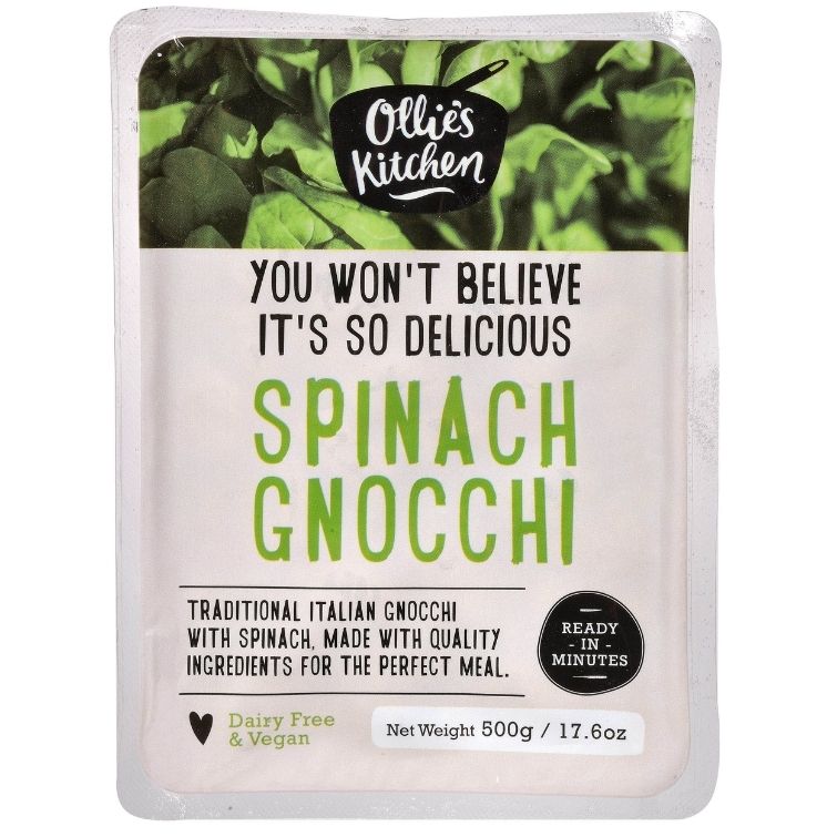 Ollies Kitchen Spinach Gnocchi 500g