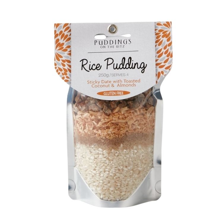 Sticky Date, Toasted Coconut & Almond Rice Pudding Mix