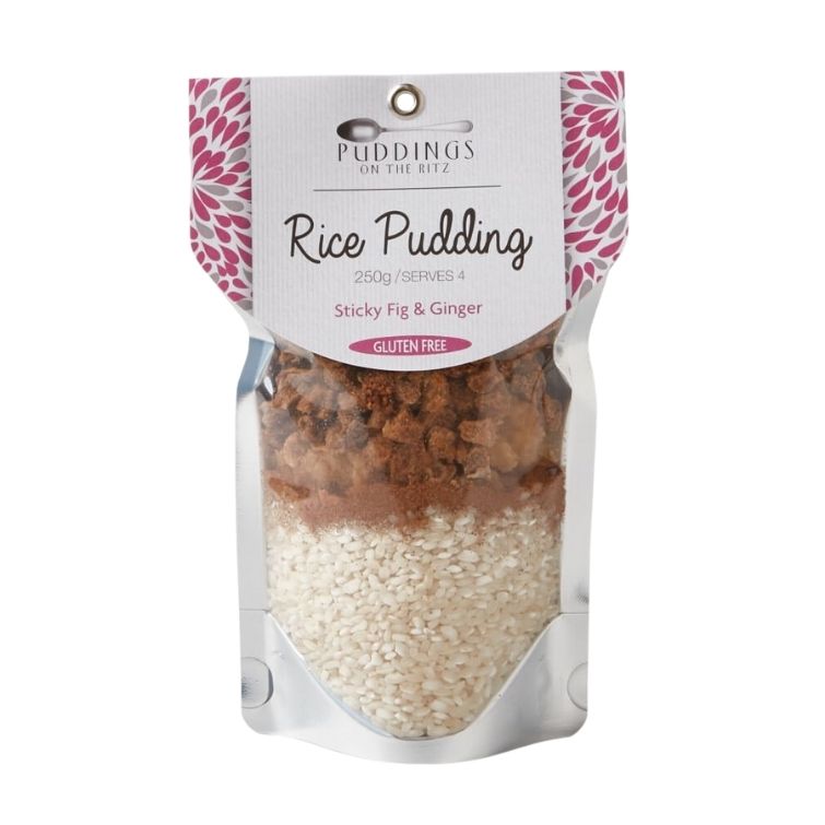 Sticky Fig and Ginger Rice Pudding Mix – Amazing Brands Australia