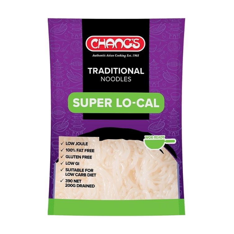 Changs Super Lo-Cal Wok Ready Traditional Noodles 290g