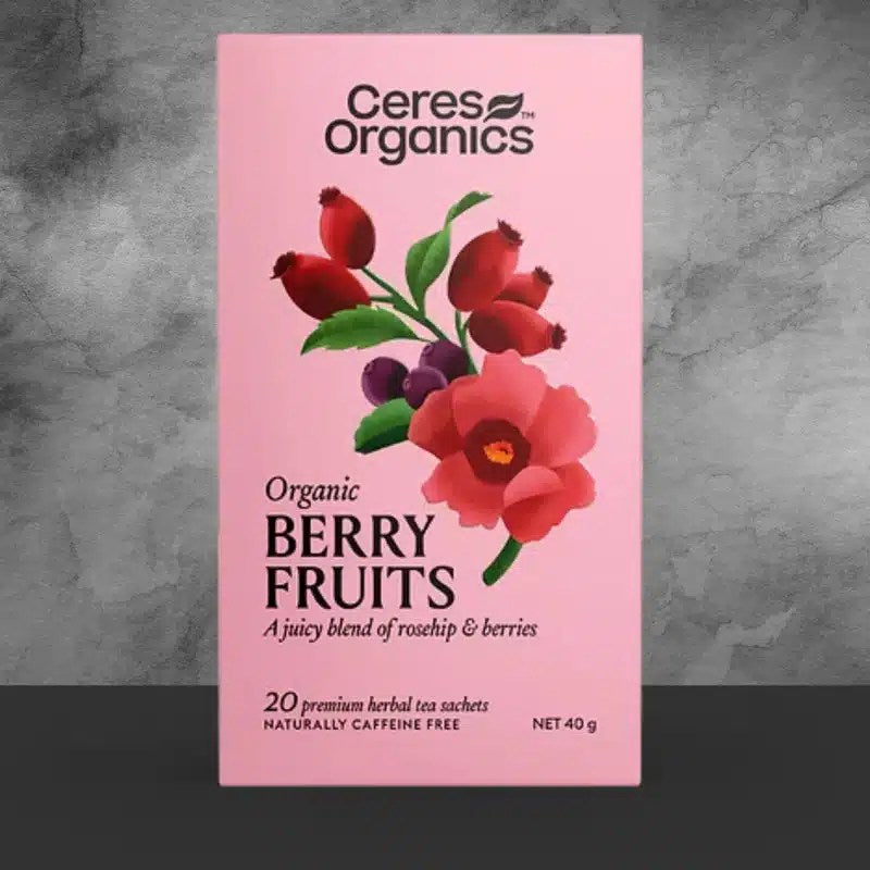 Ceres Organic Berry Fruits Herbal Tea 20pk