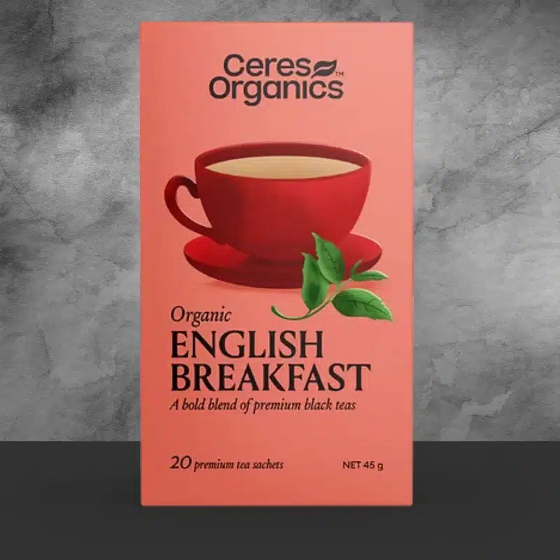 Ceres Organic English Breakfast Tea 20pk