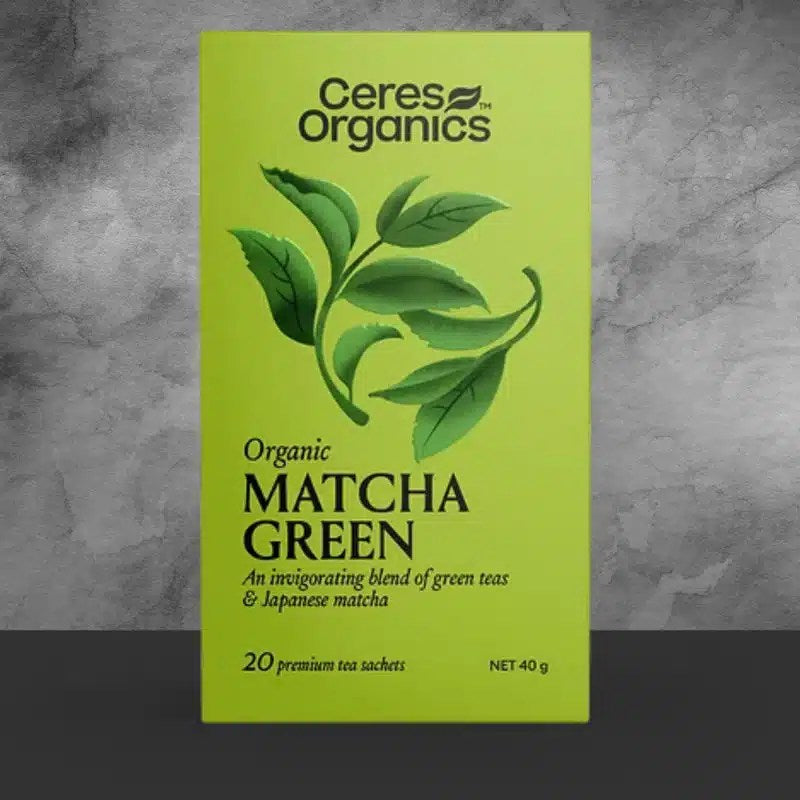 Ceres Organic Matcha Green Tea 20pk