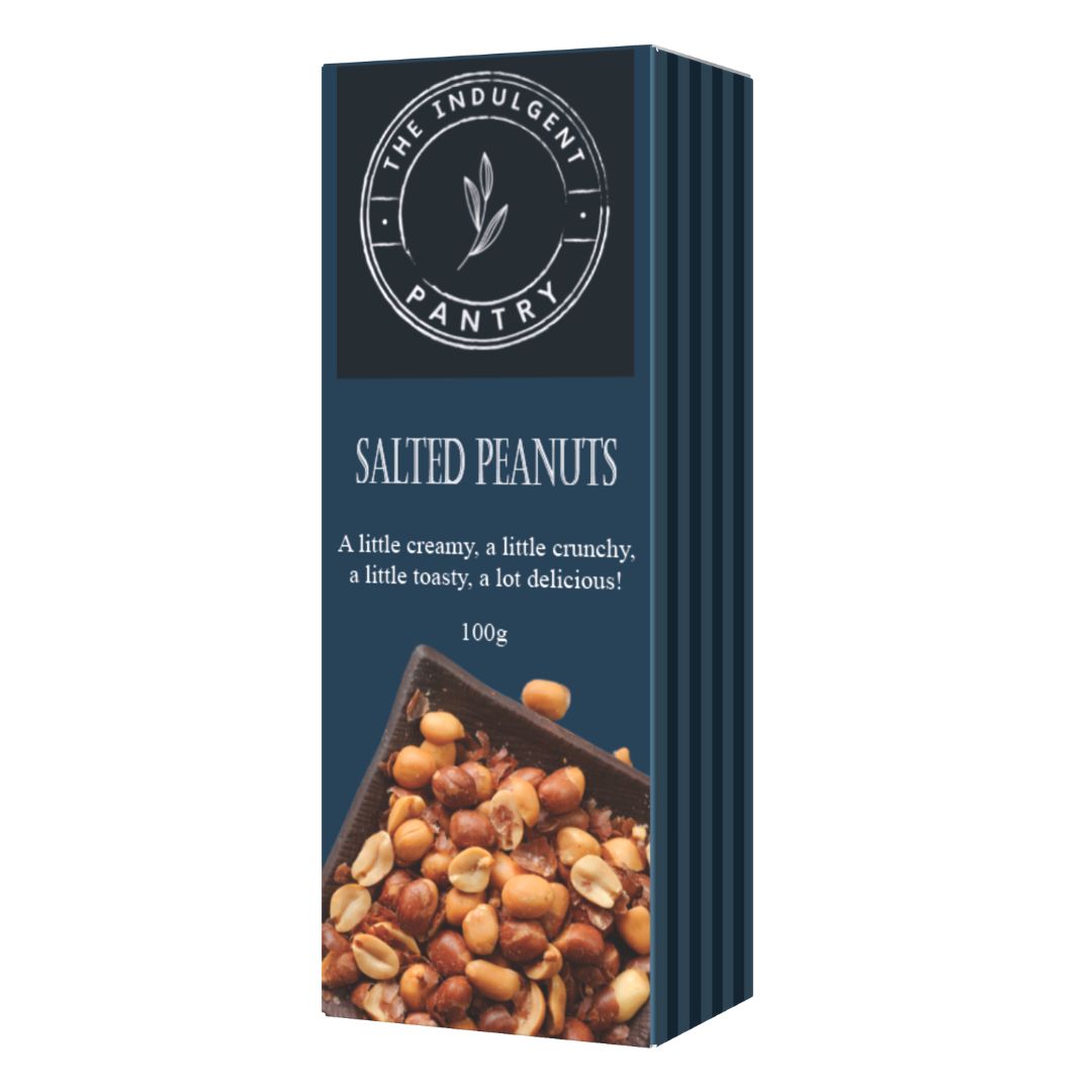 THE INDULGENT PANTRY SALTED PEANUTS 100G