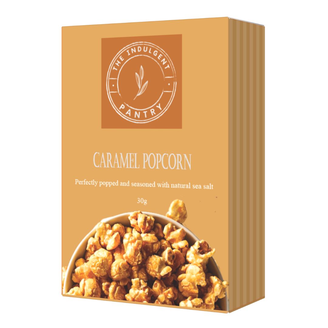 THE INDULGENT PANTRY SWEET CARAMEL POPCORN 30G