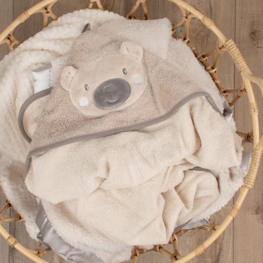TLLC Character Hooded Towel - Nectar Bear