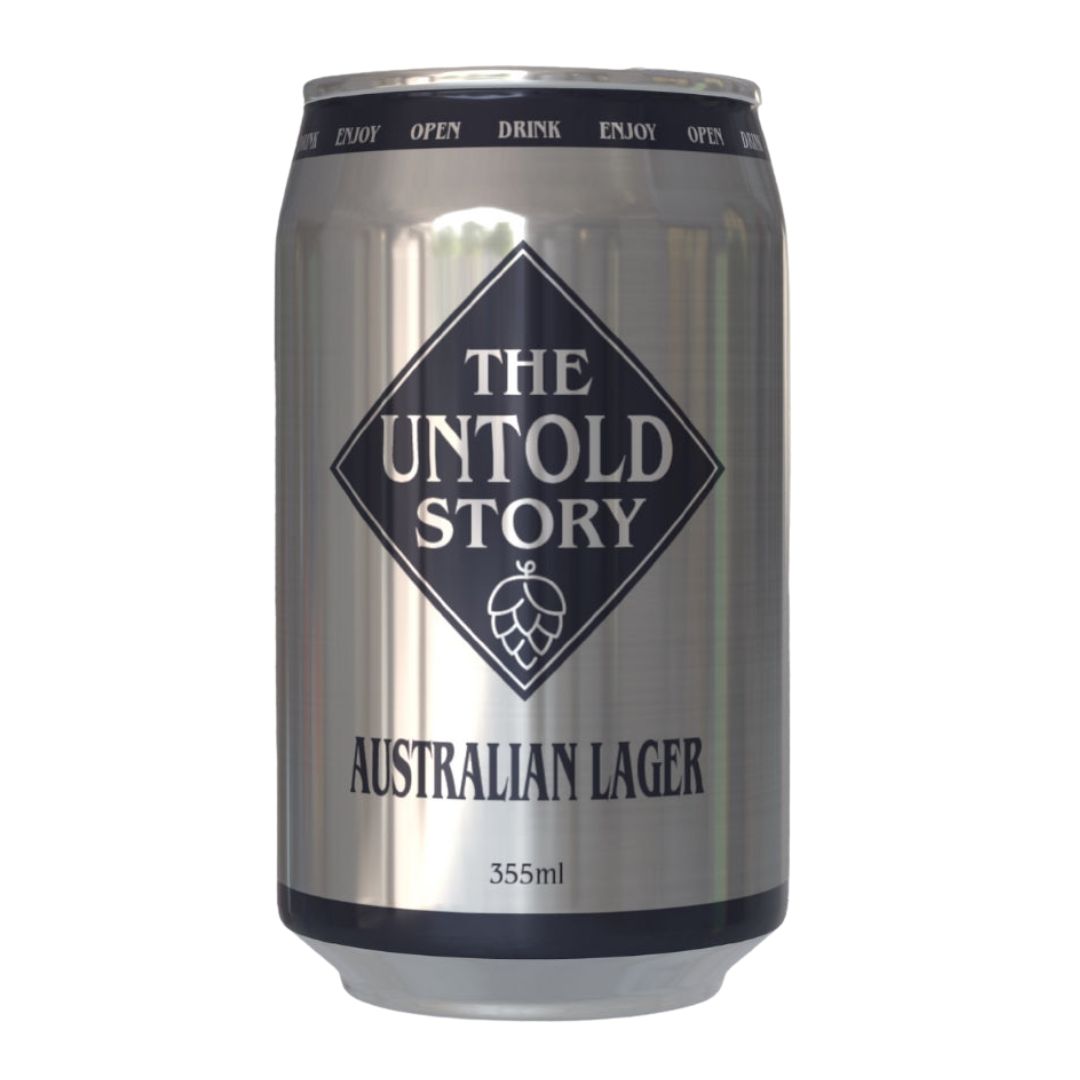 The Untold Story Australian Lager 355ml