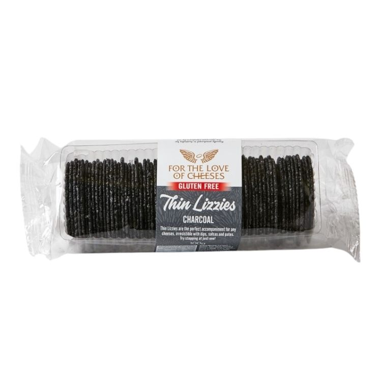 Thin Lizzies Charcoal Wafer Crackers