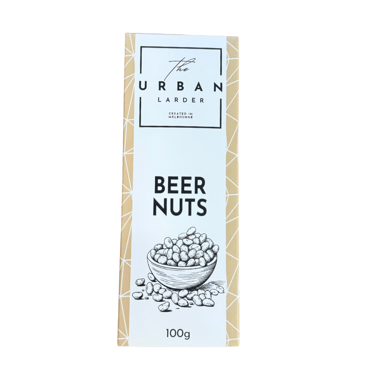 URBAN LARDER BEER NUTS 100G