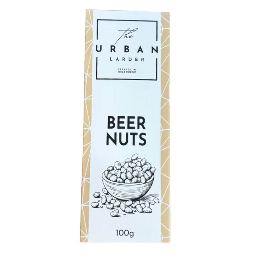 URBAN LARDER BEER NUTS 100G