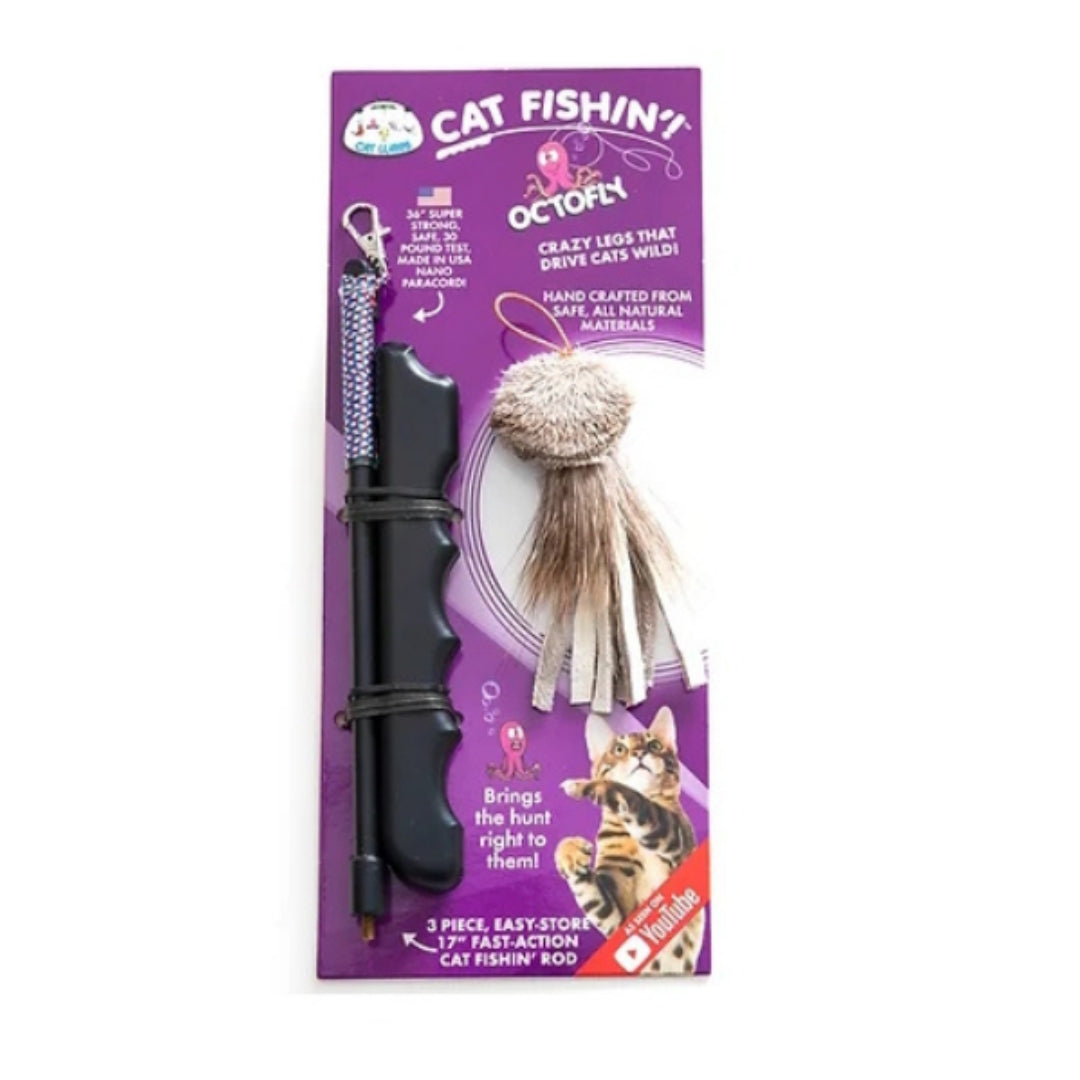 CAT LURES CAT FISHIN ROD TEASER - OCTOFLY