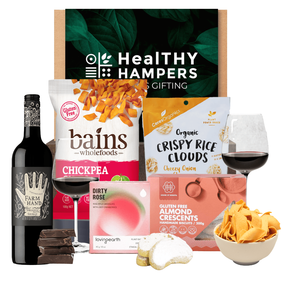Vegan Shiraz & Snack Hamper