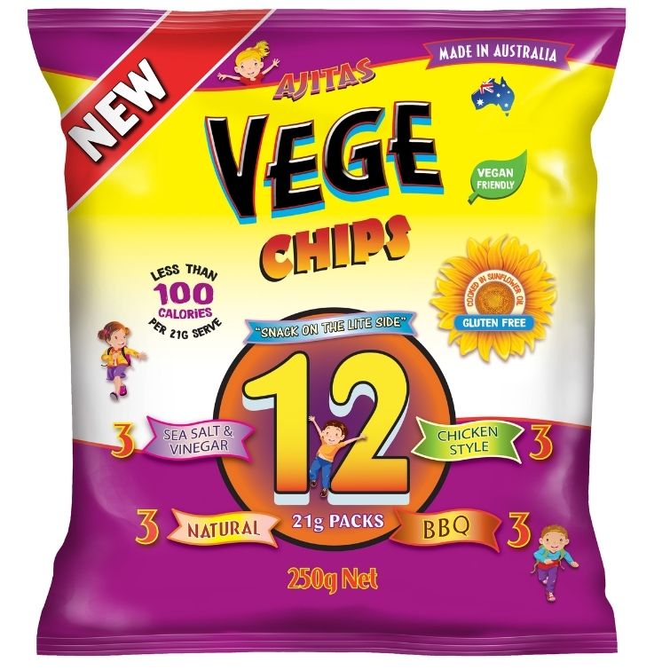 Vege Chips Multipack 12’s 250g