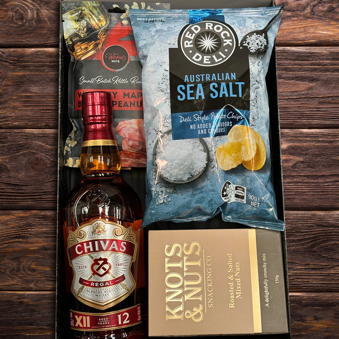 Dad's Whisky & Snack Hamper