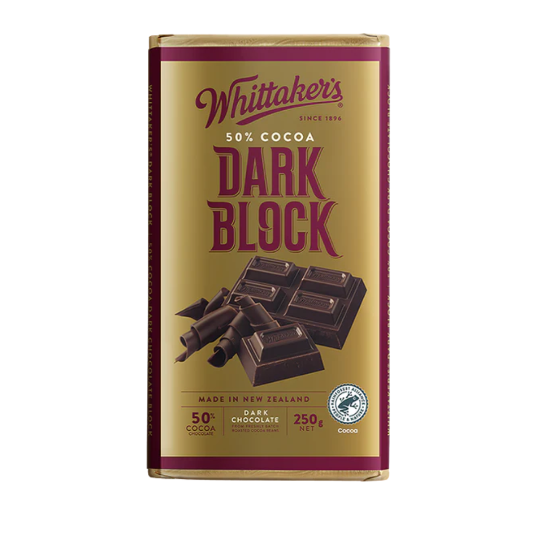 Whittaker's Block Chocolate Dark 250g