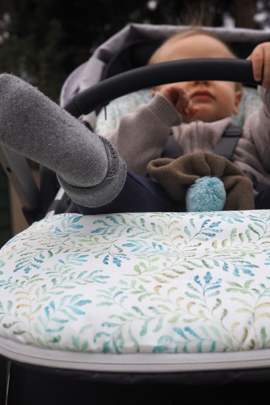 Universal Pram Liner Cover - Amongst the Ferns