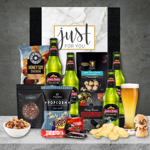 Getting on the Beer Gift Hamper with  4 James Boag's Premium Lager 375ml