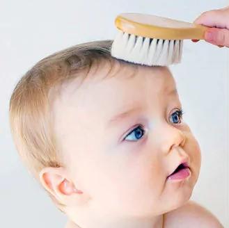 Pure Baby Natural Goat Hair Brush