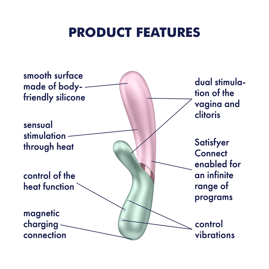 Satisfyer Hot Lover Rabbit Vibrator