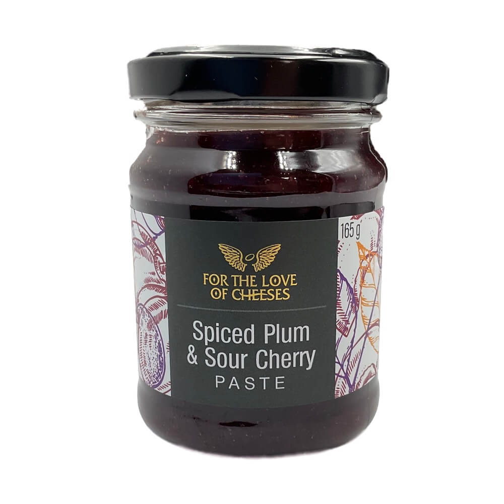 Spiced Plum & Sour Cherry Fruit Paste